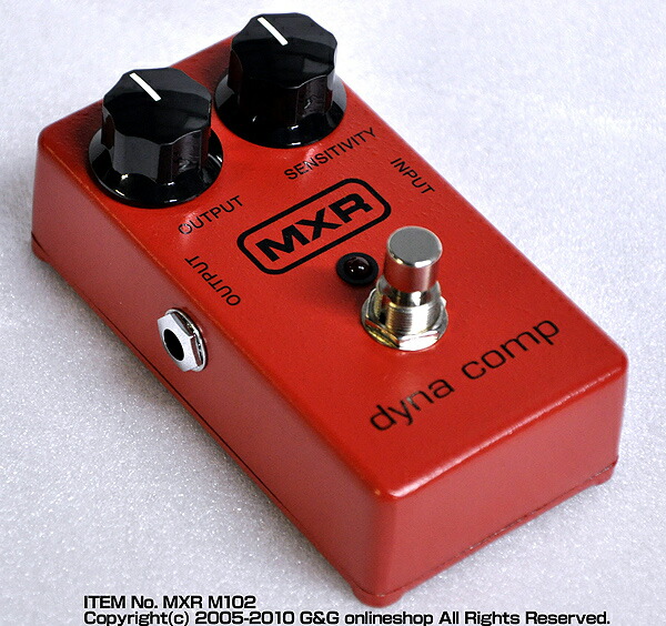 MXR Dunlop/MXR M102 DYNA COMP ジョー・ペリーも愛用ダイナコンプ/M-102 【送料無料】【smtb-KD】【RCP】