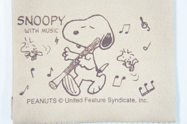 市場 Snoopy Scloth Ob スヌーピーとオーボエ柄 With Music エグゼクティブ
