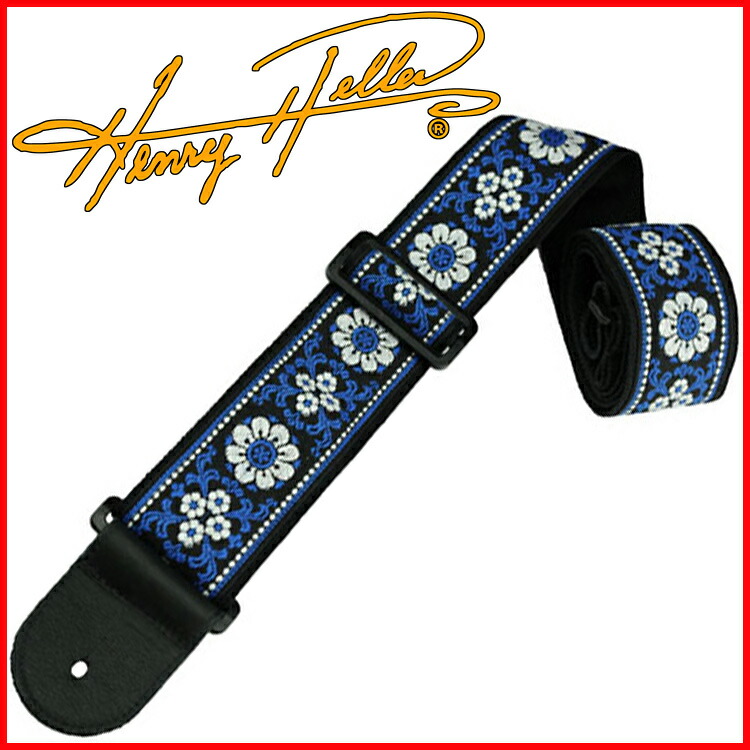 【楽天市場】Henry Heller ヘンリーヘラー 2.5"Delux Jacquard Guitar Strap HJQ2503 2.5