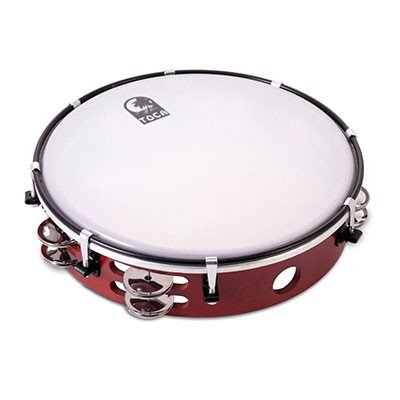 TOCA トカ パーカッション T-T10TR Tunable Tambourine 10inch Red チューナブル タンバリン レッド TT10TR Percussion パーカッション【RCP】