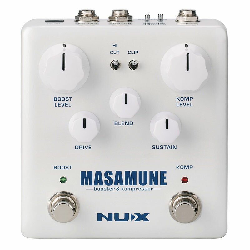 数量限定 ニューエックス ブースター＆コンプレッサー マサムネ NUX Masamune Booster & Kompressor NBK5