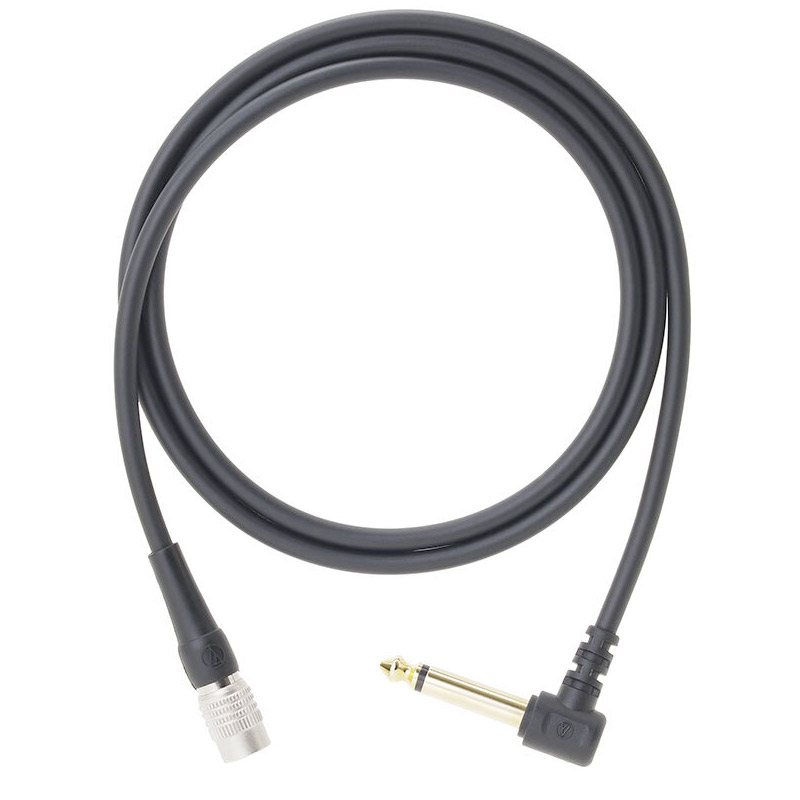 【ﾎﾟｲﾝﾄUP！マラソン期間限定】audio-technica オーディオテクニカ AT-GRcWB(J) ギターケーブル(L型プラグ)