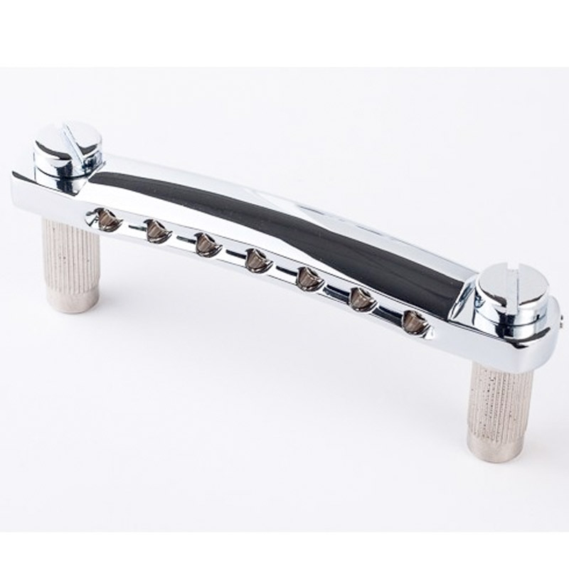 TonePros 7弦ギター用ブリッジ T7Z-N ニッケル ラージポスト 7 String Metric Tailpiece