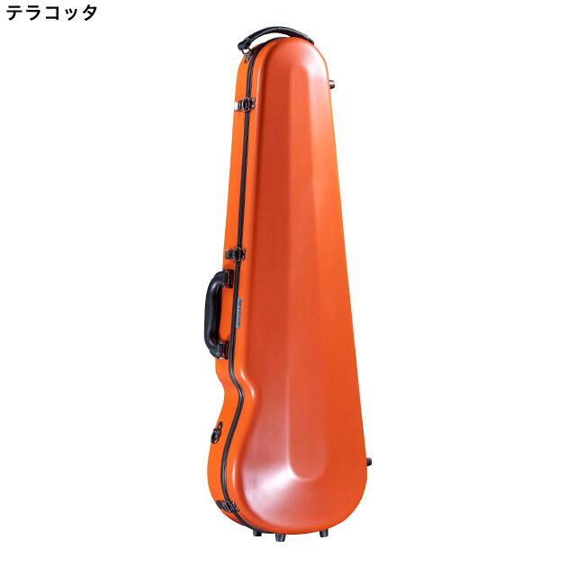 イーストマン ヴァイオリン入れ物 物指 Eastman Cavl 16 Terra Cotta テラコッタ 水飲みバルカナイズドファイバー ヴァイオリンケース 紅みかん色構成 Cannes Encheres Com