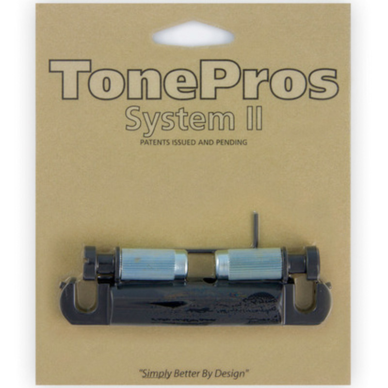 TonePros テールピース T1Z-B ブラック Metric Tailpiece