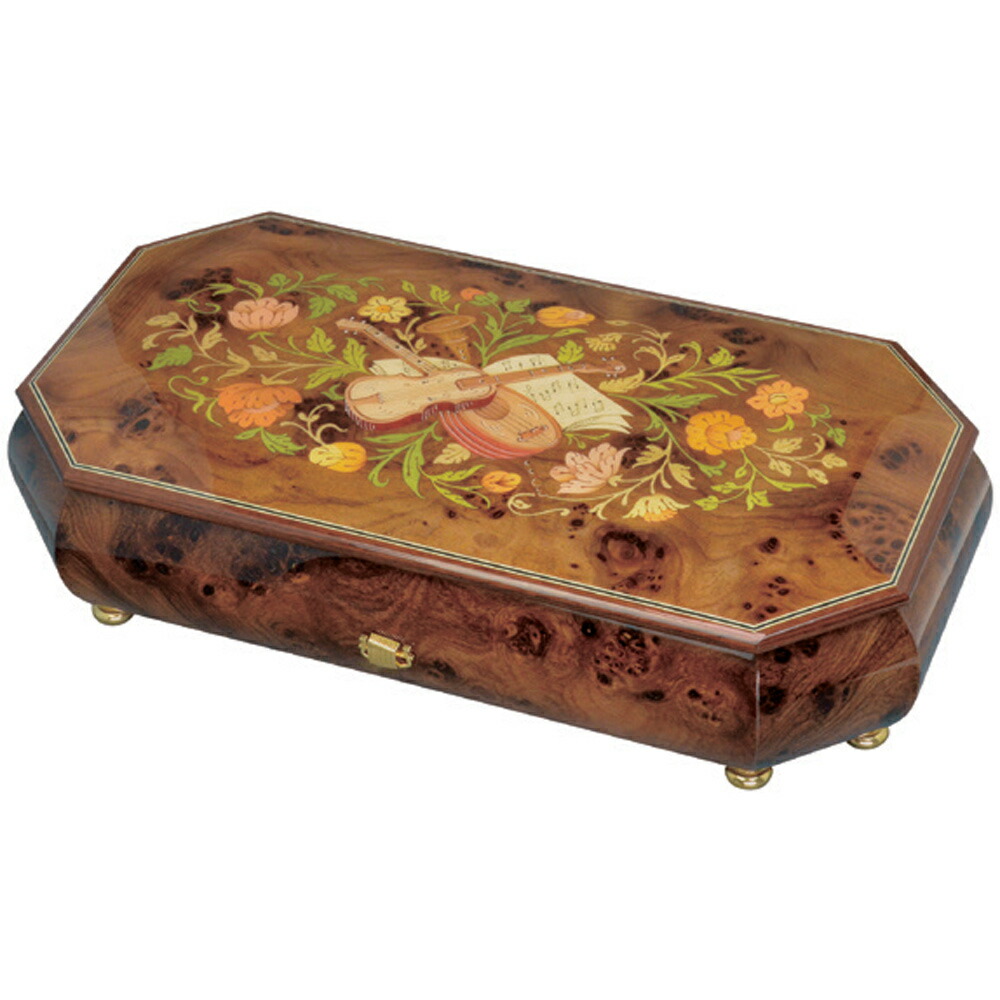 新品72弁 ドビッシー ♪月の光（３パーツ）オルフェウス象嵌オルゴール313 新品72弁ドビッシー ♪月の光（3パーツ）オルフェウス象嵌オルゴール313