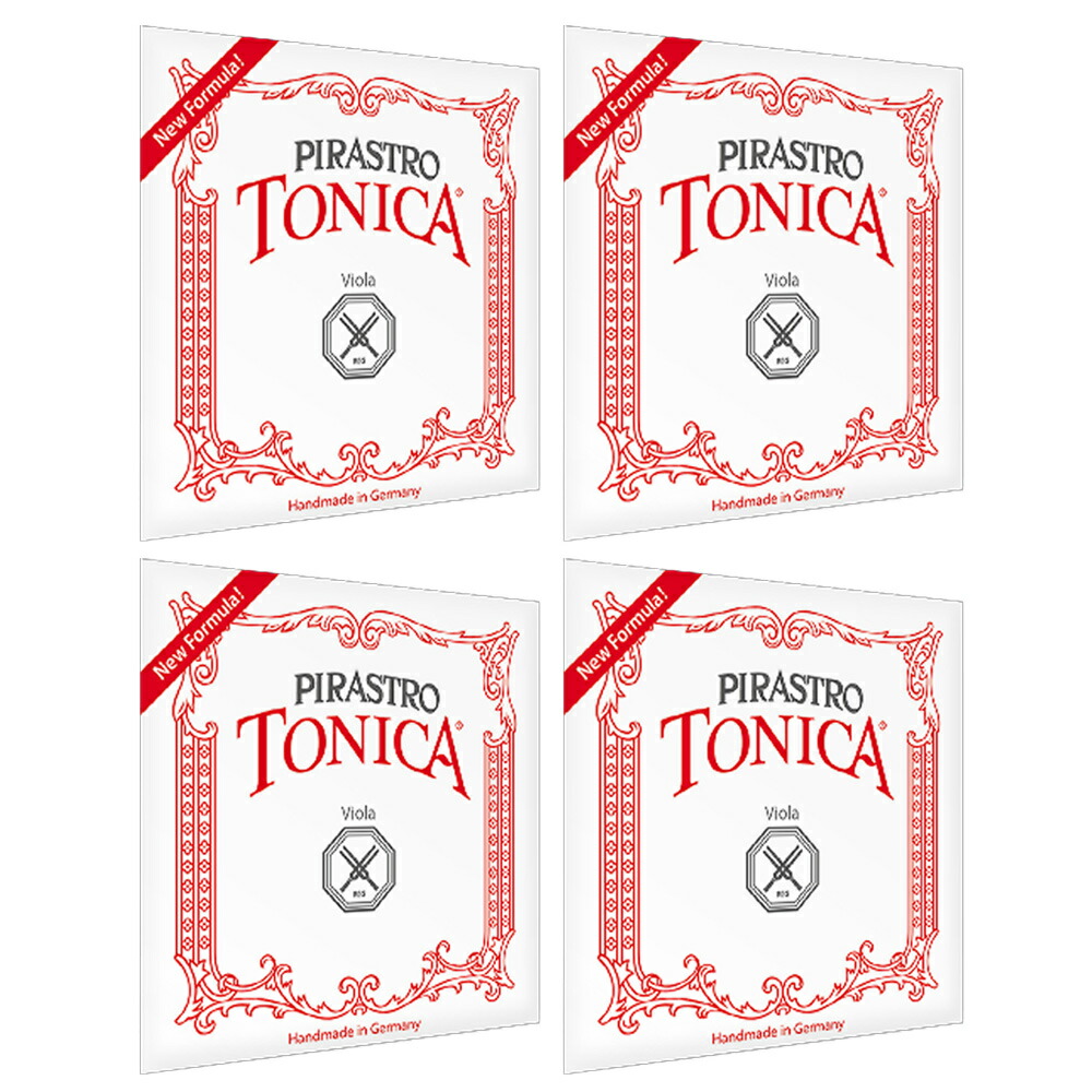 PIRASTRO ピラストロ トニカ バイオリン弦 E(3127) A(4122) D(4123) G(4124) セット 4/4 VIOLIN TONICA EADG SET