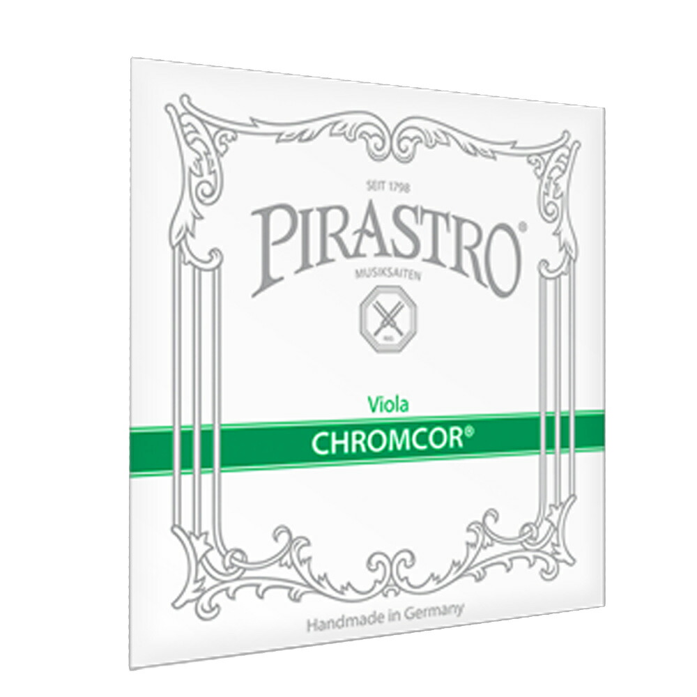【ﾎﾟｲﾝﾄUP！マラソン期間限定】PIRASTRO ピラストロ クロームコー ビオラ弦 C線 STEEL/CHROME STEEL VIOLA CHROMCOR 3294 C 202512ss
