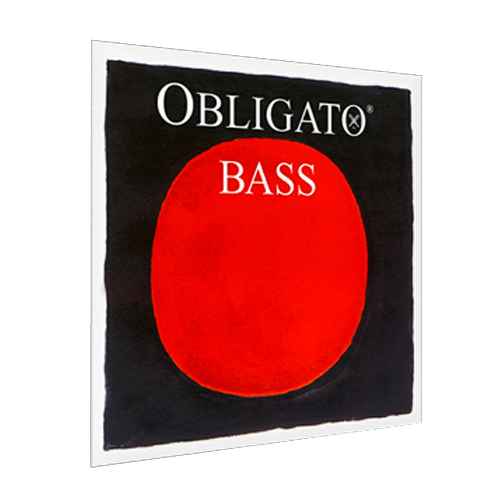 PIRASTRO ピラストロ オブリガート コントラバス弦 A線 3/4 SYNTHETIC/CHROME STEEL D-BASS OBLIGATO 4413 A/B3