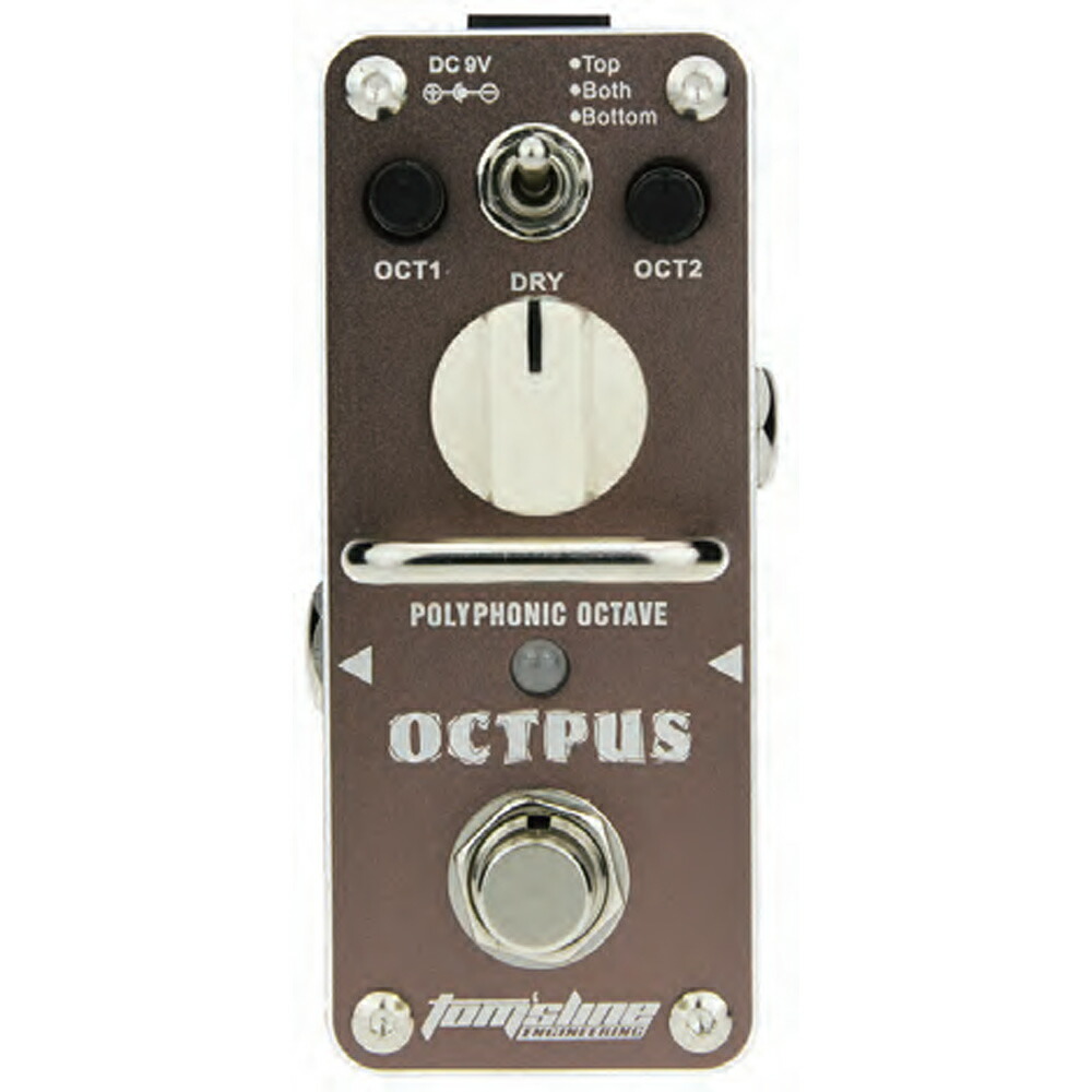【ﾎﾟｲﾝﾄUP！マラソン期間限定】【今だけパッチケーブルプレゼント！】tom's line AOS-3 OCTPUS