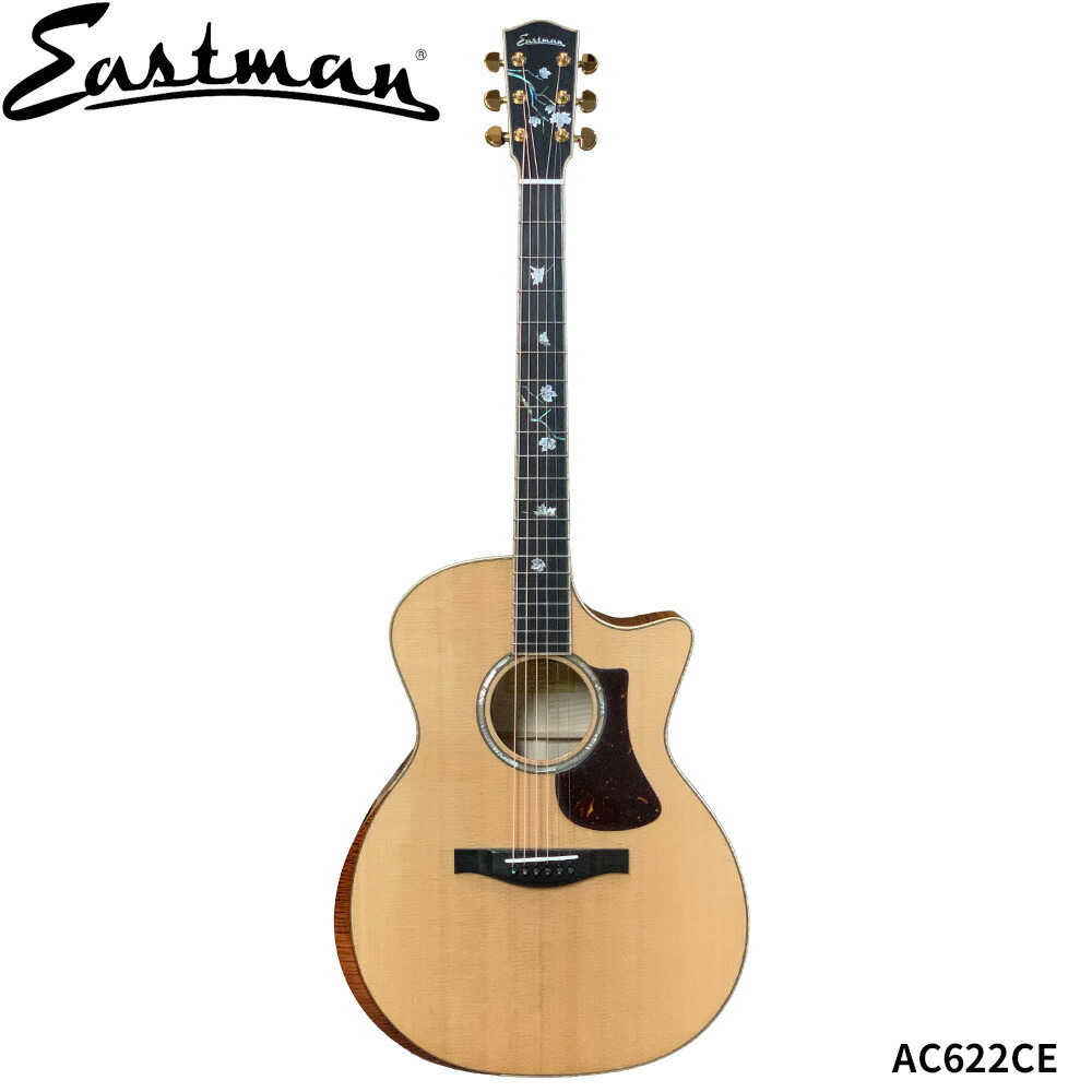 【ﾎﾟｲﾝﾄUP！マラソン期間限定】EASTMAN Acoustic Guirar AC622CE イーストマン アコースティックギター