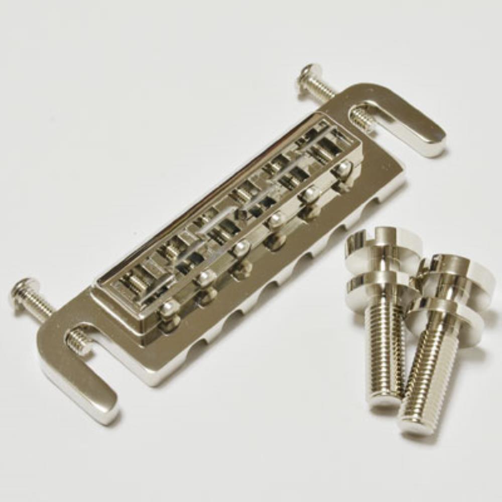 【店内全品5%OFFセール開催中】Montreux テールピース Montreux custom wrap around bridge Nickel 9126|G&G onlineshop