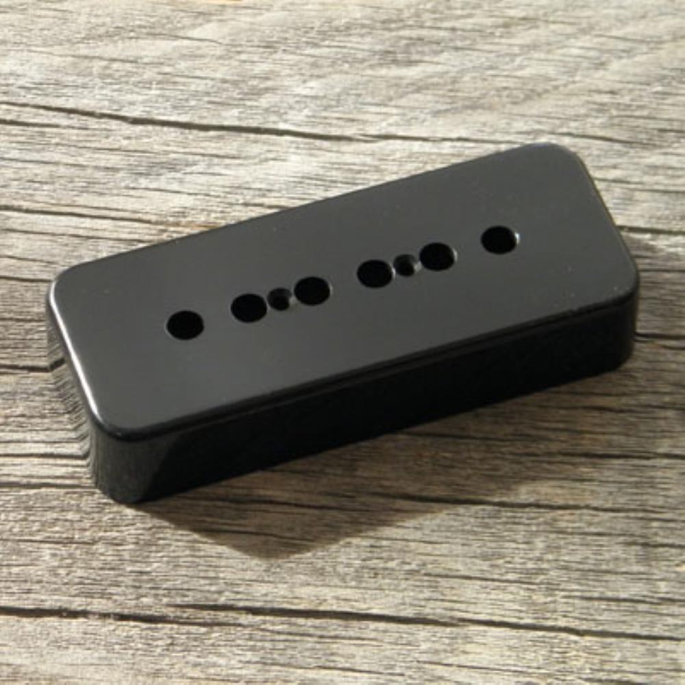 Montreux ピックアップカバー 50's Soapbar cover Black tall plain ver.2 9255