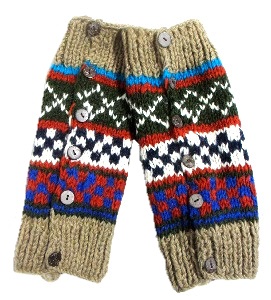 楽天市場 エスニックレッグウォーマーボタン ウール手編みエスニック衣料雑貨エスニックアジアンファッション ガネッシュ