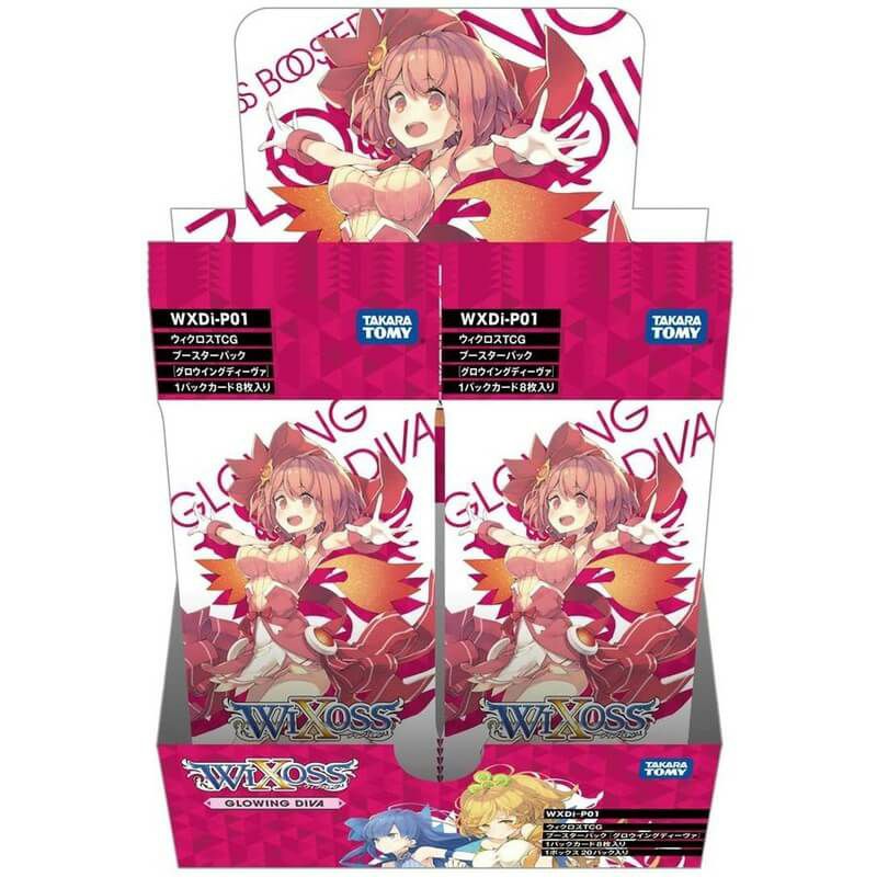 【新品】タカラトミー ウィクロスTCG ブースターパック GLOWING DIVA DP-20パックBOX【在庫品】 5,616円