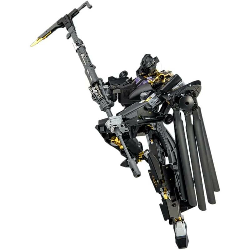 【新品】神機工業 CS-02 武装ヘリコプター10型 暗キョウ 合金変形可動フィギュア【在庫品】|ガンギ店