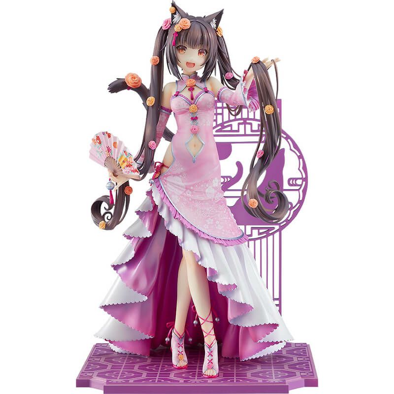 【新品】グッドスマイルカンパニー ネコぱら ショコラ 華ロリVer. 1/7 完成品フィギュア【在庫品】