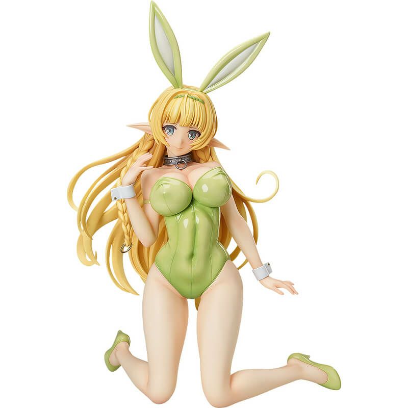 【新品】フリーイング B-STYLE 異世界魔王と召喚少女の奴隷魔術 シェラ・L・グリーンウッド 生足バニーVer. 1/4 完成品フィギュア【在庫品】画像