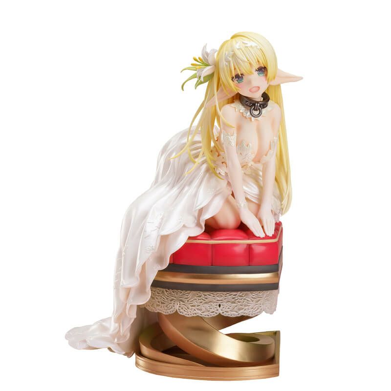 【新品】異世界魔王と召喚少女の奴隷魔術Ω シェラ・L・グリーンウッド -ウエディングドレス- 1/7 完成品フィギュア フリュー F:NEX【在庫品】画像