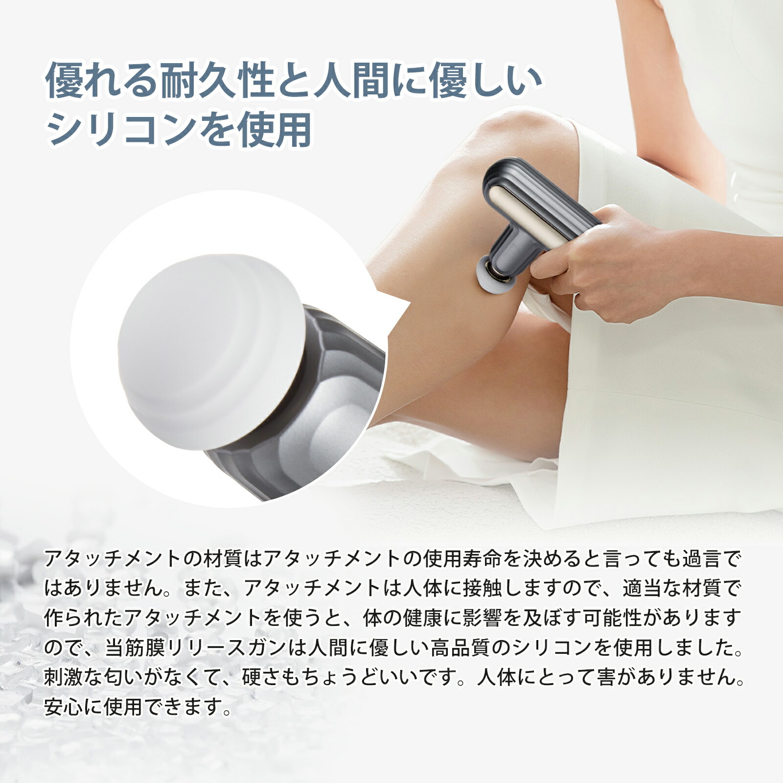 新品☆ハンディガン 軽量 マッサージガン アイアンブラック ハンディ