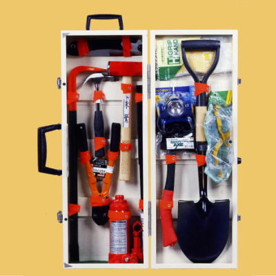 楽天市場】レスキューミニ（移動式救助工具セット） 脱出用工具 : 命一