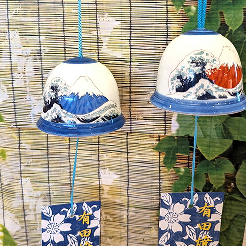 楽天市場】有田焼風鈴 色鍋島 風鈴 おしゃれ 可愛い 有田焼 1000円