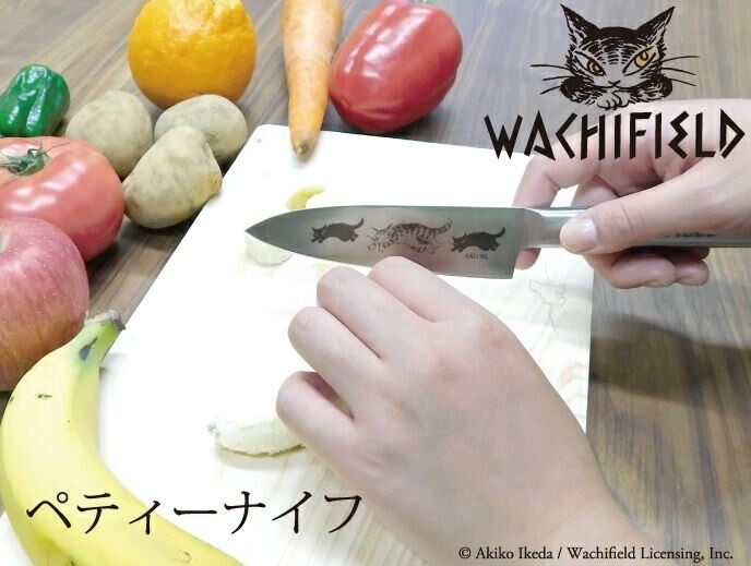 猫のダヤン ペティナイフ（とび猫ダヤン）ナイフ nako 猫包丁 ダヤン包丁 だやん ベベヤダン ダヤン ステンレス 猫雑貨 ダヤンシリーズ 母の日 引越し祝い ギフト 出産祝い 入学祝い 誕生日 プレゼント 果物ナイフ画像