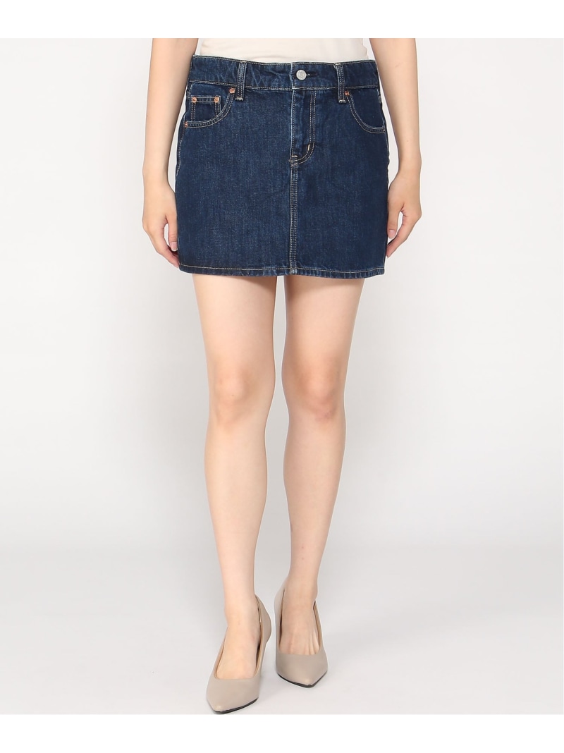 GAP デニム　プレイド　ミニスカート　26 楽天市場】(W)デニム プレイド ミニスカート GAP ギャップ