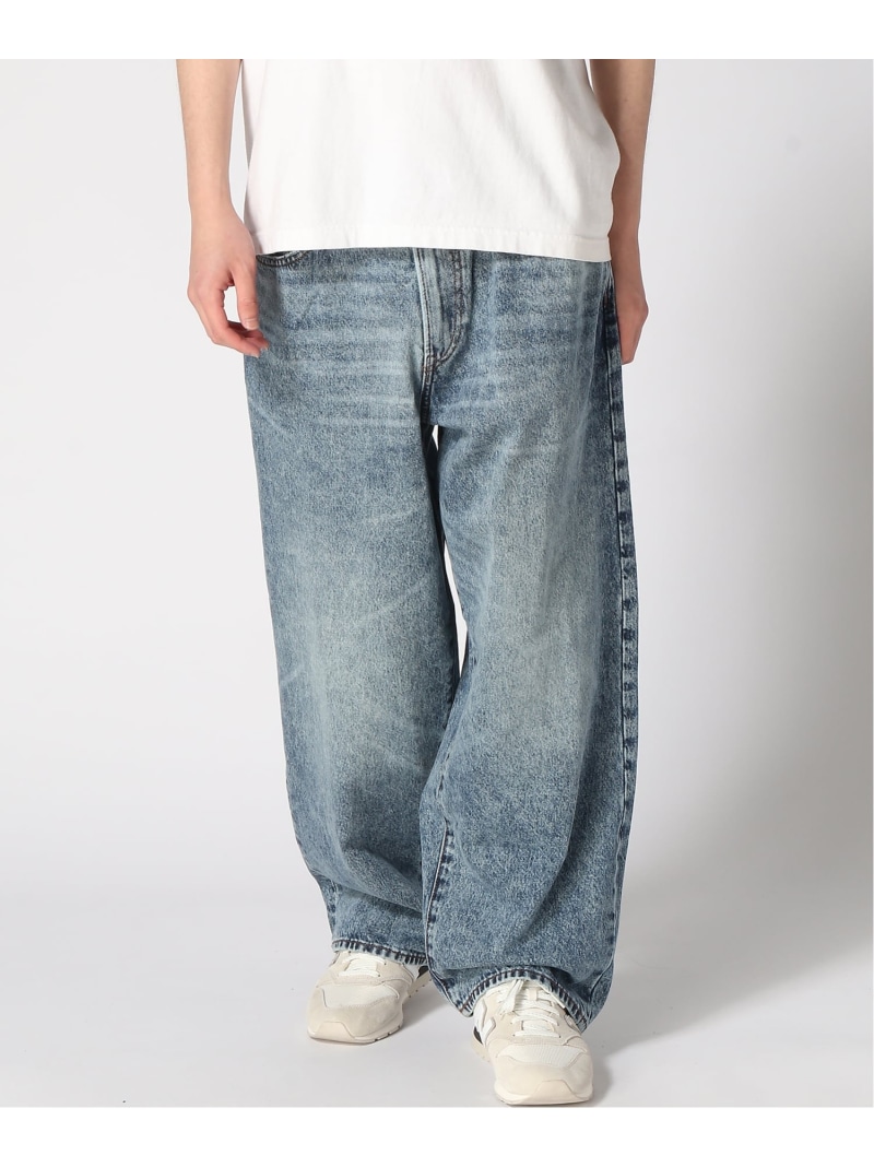 (U)スーパーバギーデニム GAP 透き間 ズボン下 デニム・ジーンズズボン下 青色【貨物輸送無料】[ Fashion]