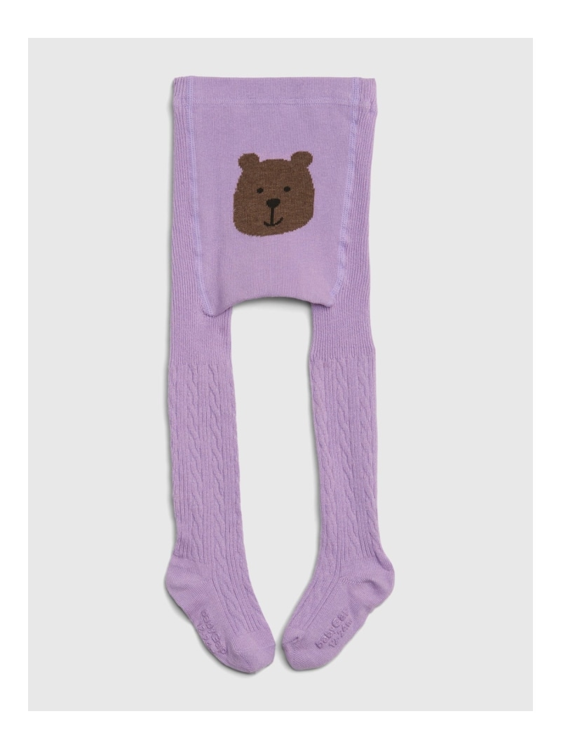 SALE／40%OFF】(K)くまさんケーブルニットタイツ (幼児) GAP