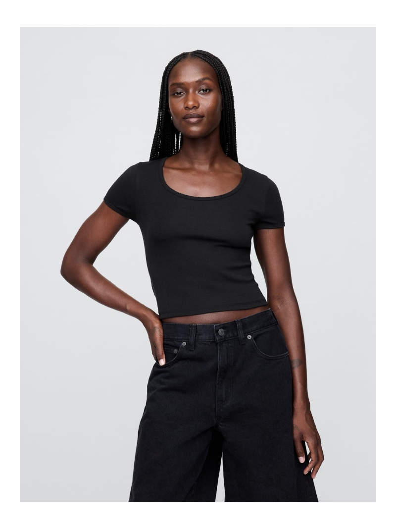 楽天市場】【SALE／54%OFF】(W)メッシュ クロップドTシャツ GAP