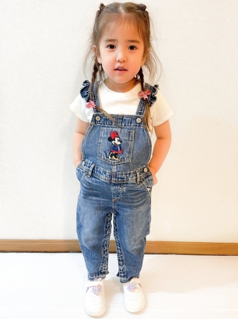 美品】 Disney プーさん オーバーオール デニム XL Disney（デニム