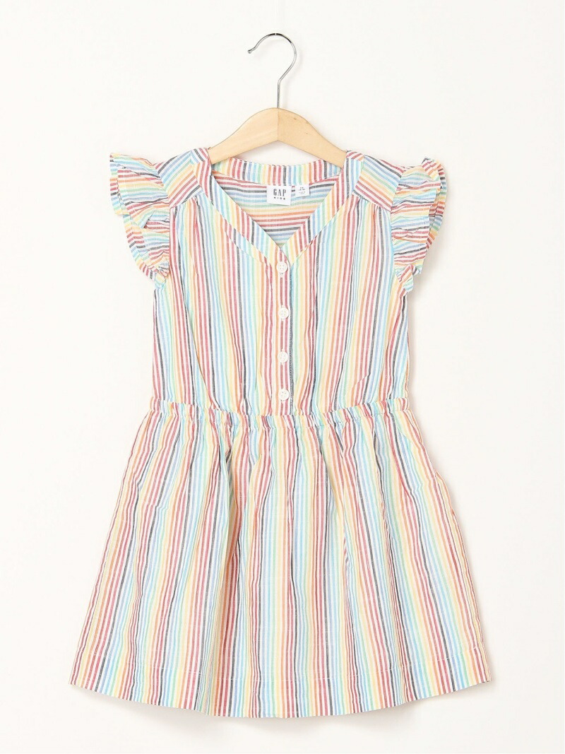 楽天市場 Sale 62 Off レインボーストライプワンピース キッズ Gap ギャップ ワンピース キッズワンピース Rba E Rakuten Fashion Gap ギャップ