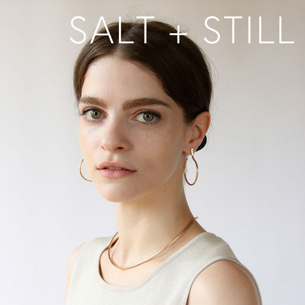 【楽天市場】SALT + STILL（ソルト・アンド・スティル）ニンバスフープ ゴールドフィル 14K ピアス ハンドメイド：IT’S MY