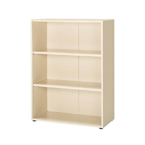 Garage fantoni オフィス家具 木製収納庫 GL-120E 白木 W900×H1200タイプ 433693