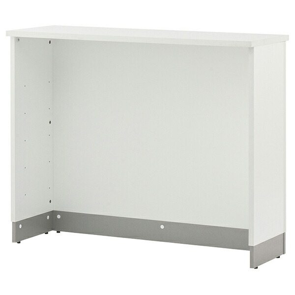 受付カウンター木製ハイカウンター3色に幅1200×奥行450×高さ1000mm/MZ-SHHC-1200【ホワイト】アール・エフ・ヤマカワ送料無料