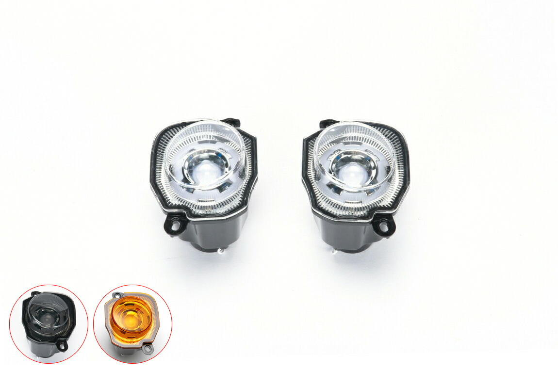 ふうほだ】LEDフロントウインカータイプ2・カプラオン抵抗セット