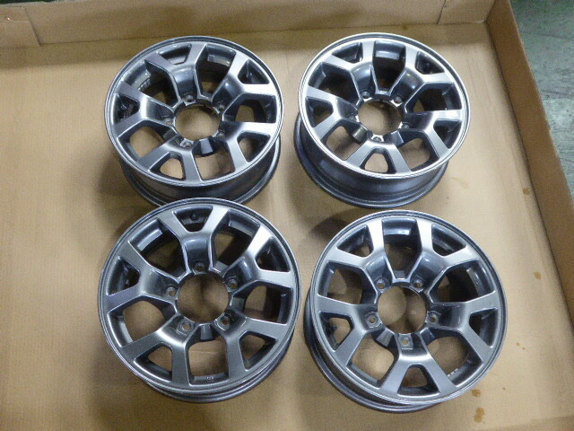 楽天市場】R6年登録ジムニーシエラJB74純正アルミ新車外し 1本