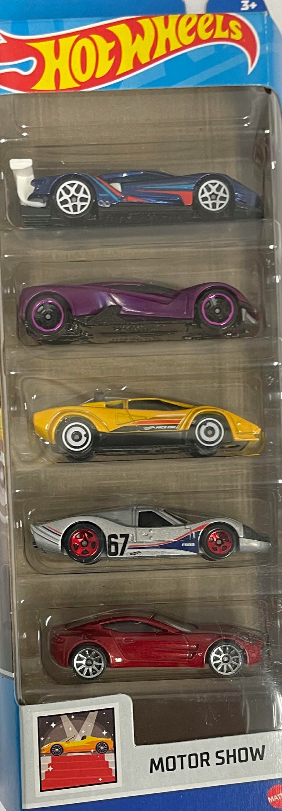 楽天市場】HotWHeeLs MUD STUDS ホットウィール ミニカー5PACK