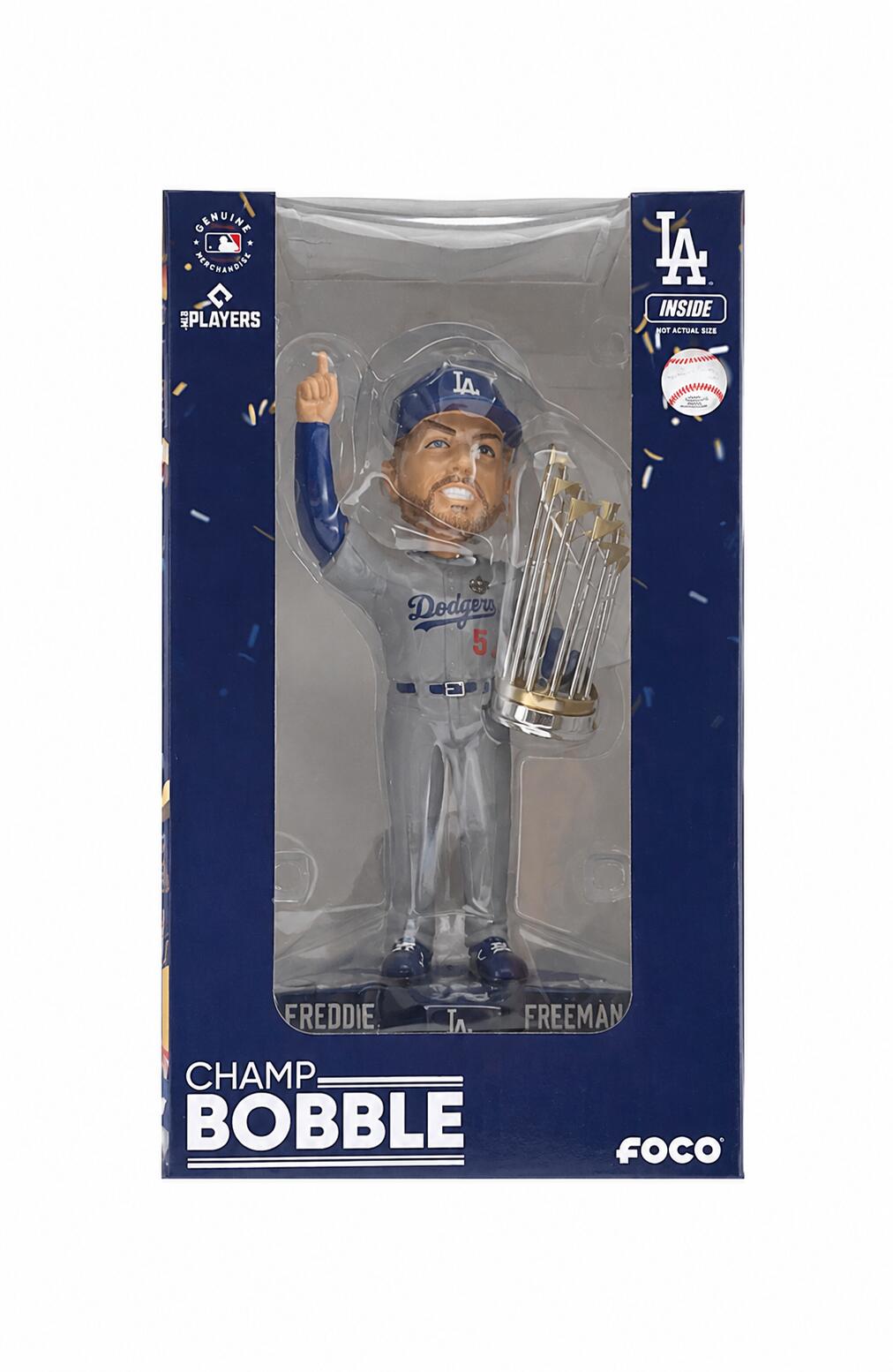 LosAngeles Dodgers CHAMP BOBBLE (Freddie Freeman)