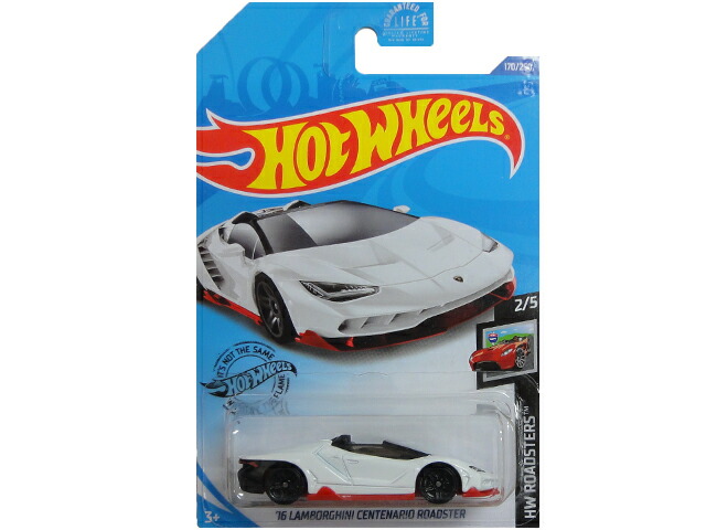 hot wheels 16 lamborghini centenario roadster