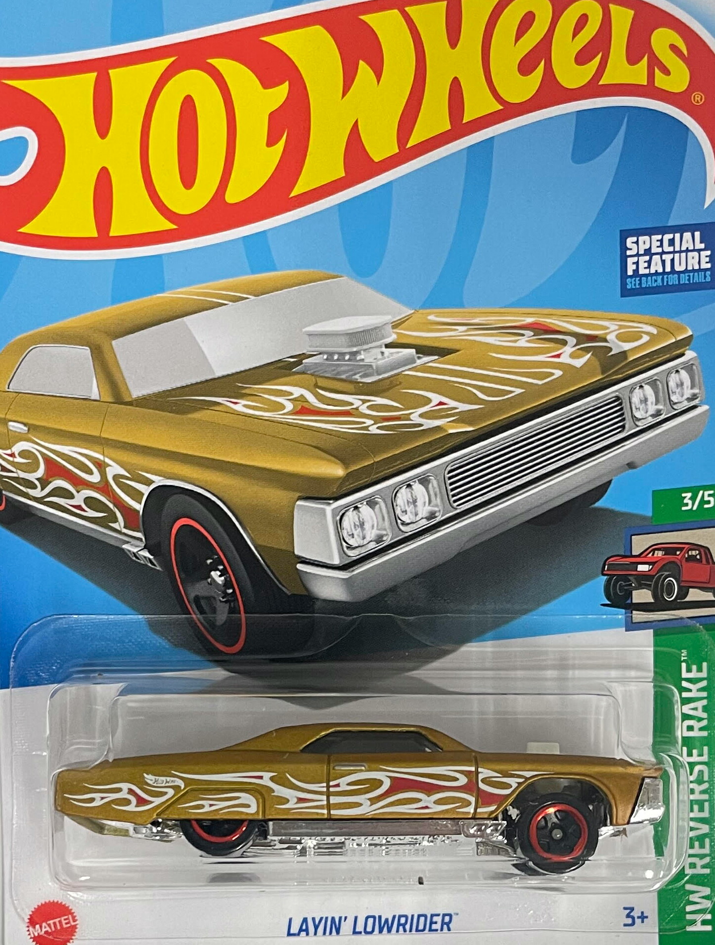 【楽天市場】HotWHeeLs HW REVERSE RAKE LAYIN' LOWRIDER ホットウィール ミニカー:BroncoRanch