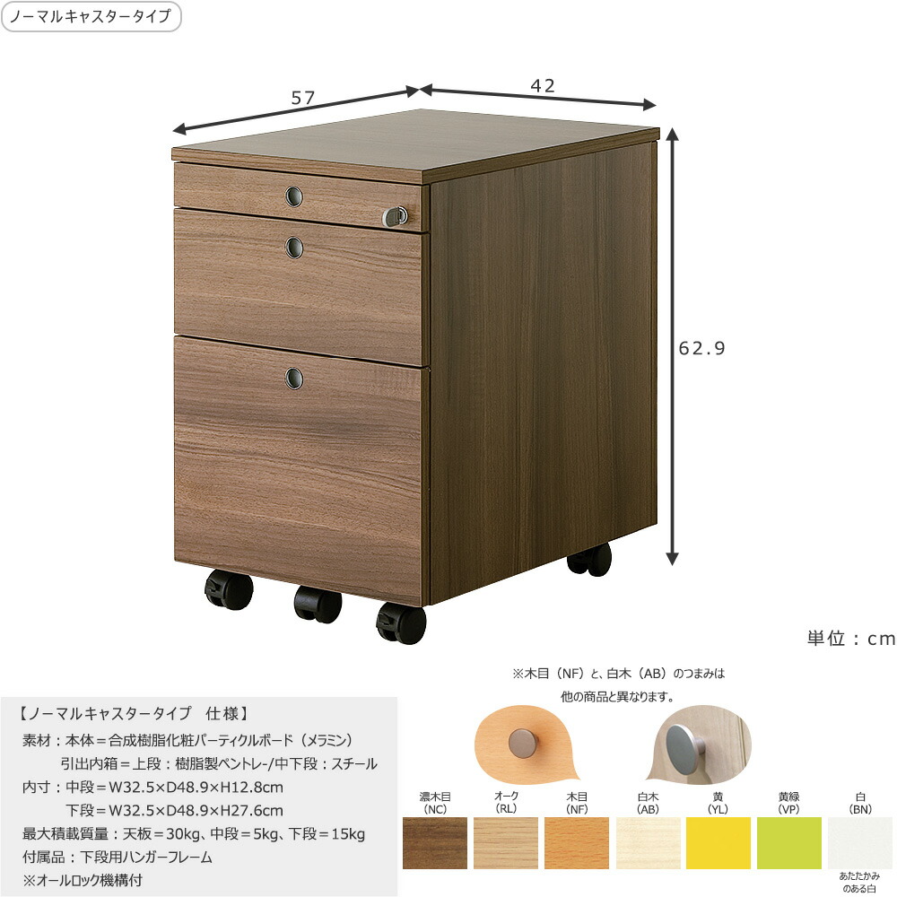 Fantoni ワゴン キャビネット 3段ワゴン 3段キャビネット キャビ デスクワゴン デスクキャビネット サイドワゴン サイドキャビネット オフィスワゴン 引き出し 引出し おしゃれ イタリア製 北欧 鍵付き チェスト オールロック錠 キャスター付き ストッパー付き オフィス