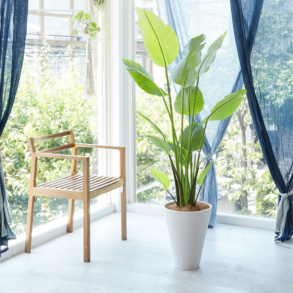 観葉植物 ストレチア 立ち木 オフィスにぴったりのインテリアグリーン 大型 インテリア リビング オフィス家具 フェイクグリーン ギフト 高さ160cm エントランス オフィス 玄関 贈り物 ギフト プレゼント 開店祝い 出店祝い 引っ越し祝い 移転祝い 開業祝い フロア