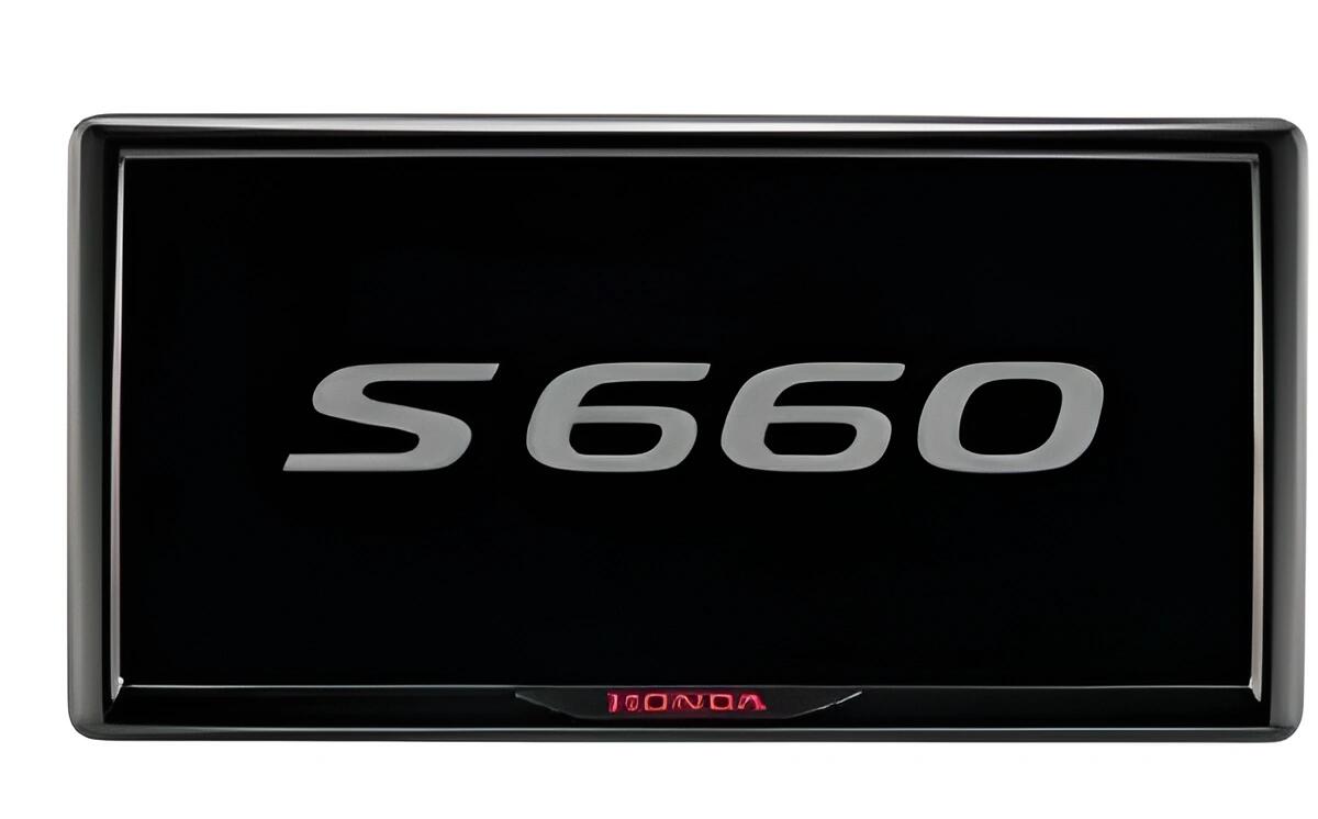 Honda ホンダ 08z01 Pd1 A11k Jw5 S660ライセンスフレーム アクセサリー ナンバープレートロックボルトセット パーツ ベルリナブラックタイプ 純正 500円引きクーポン 純正