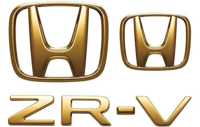 【4/4 20:00~4/10 01:59 店内全品ポイント3倍 】HONDA ホンダ 純正 アクセサリー パーツ ZR-V ゴールドエンブレム 08F20-3V0-000 RZ3 RZ4 RZ5 RZ6 オプション