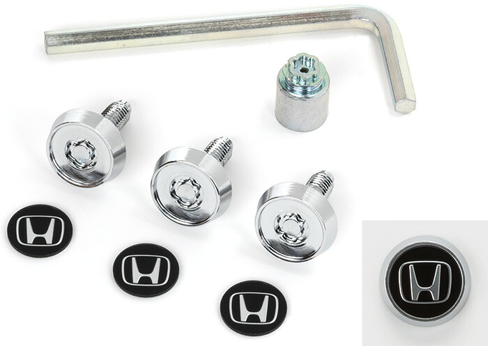 HONDA ホンダ 純正 アクセサリー パーツ ZR-V ナンバープレートロックボルト 08P25-PS5-000A 08P25-PS5-000C RZ3 RZ4 RZ5 RZ6 オプション