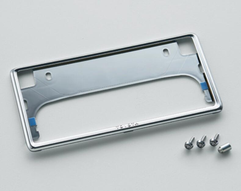 【4/4 20:00~4/10 01:59 店内全品ポイント3倍 】TOYOTA トヨタ 純正 アクセサリー パーツ CROWN クラウン 盗難防止機能付ナンバーフレームセット(デラックス) 08407-00721a 08407-00550 TZSH35 AZSH35 オプション