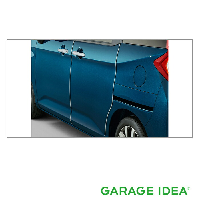 【4/4 20:00~4/10 01:59 店内全品ポイント3倍 】TOYOTA トヨタ 純正 アクセサリー ROOMY ルーミー ドアエッジプロテクター （メッキ調） 1台分【08174-B1020】 M900A　M910A パーツ オプション 6,542円