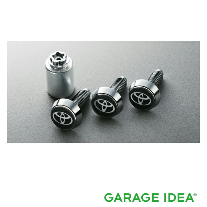 Yossy　トヨタナンバープレートロック10個 Yossy トヨタナンバープレートロック10個 carparts-on_08407-00610